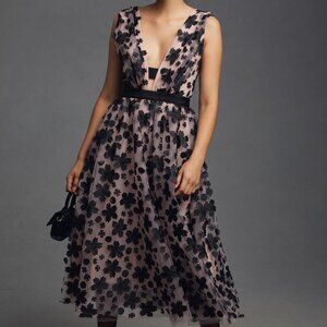 NWT Anthropologie 3D- Floral Dress